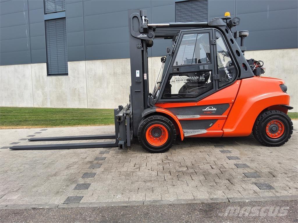 Linde H 80T/900/396 Gázüzemű targoncák