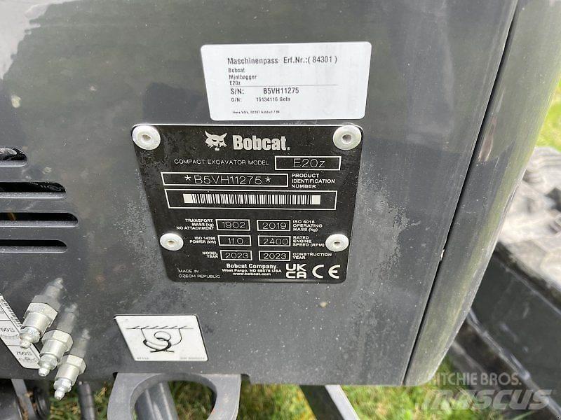 Bobcat E 20z Mini kotrók < 7t