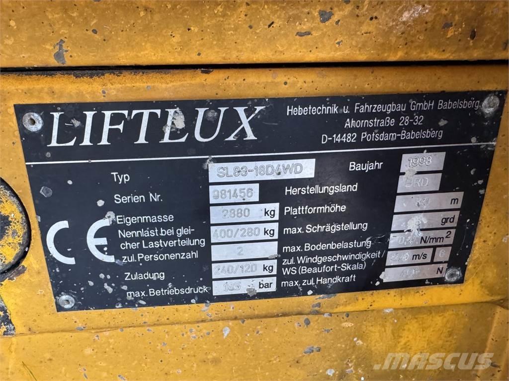 Liftlux SL83-18D/4WD Ollós emelők