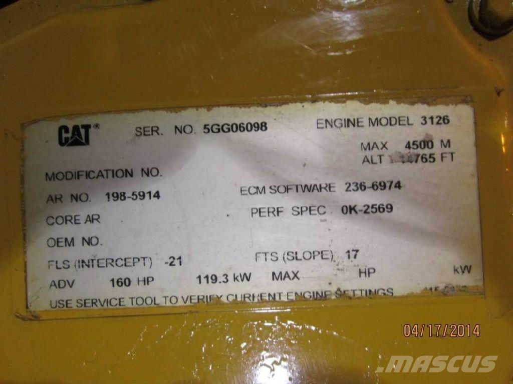 CAT 3126E Motorok