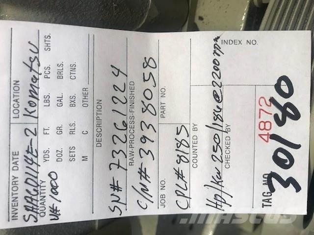 Cummins 6CT8.3 Motorok