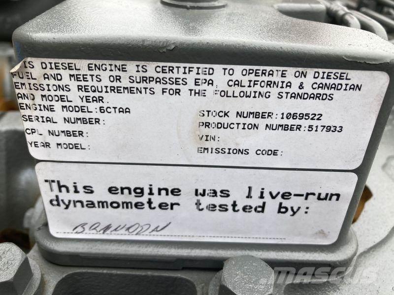 Cummins 6CT8.3 Motorok