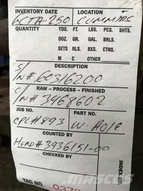 Cummins 6CTA 8.3 Motorok