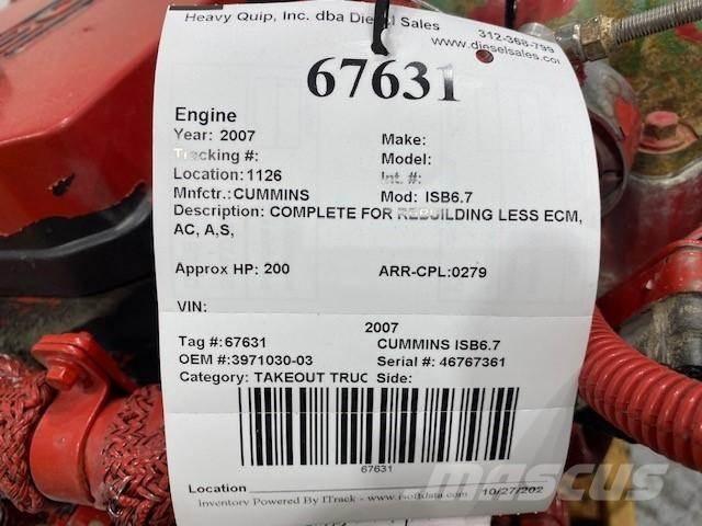 Cummins ISB6.7 Motorok