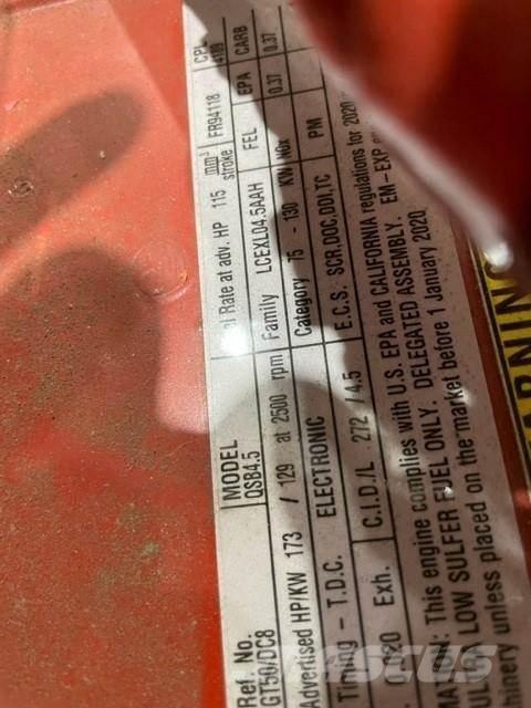 Cummins QSB4.5 Motorok