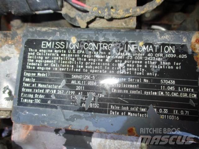 Komatsu SAA6D125E-5 Motorok