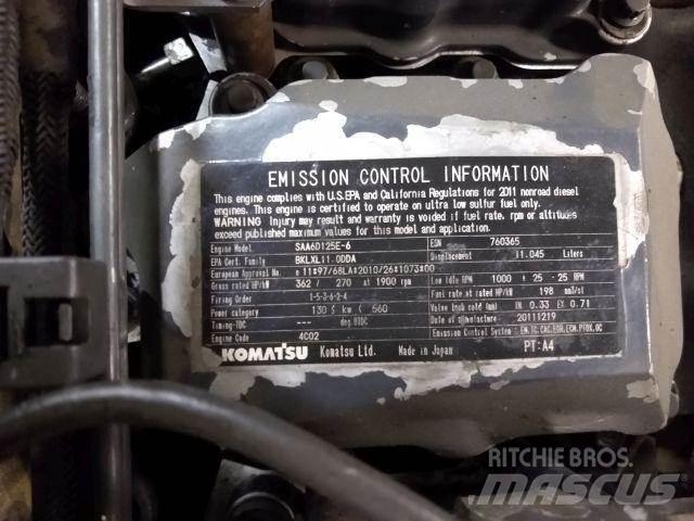 Komatsu SAA6D125E-6 Motorok