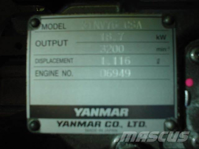 Yanmar 3TNV76-CSA Motorok