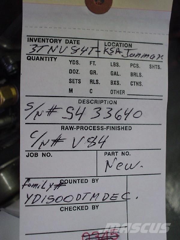 Yanmar 3TNV84T-BKSA Motorok