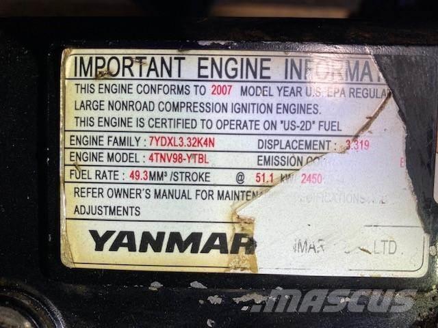 Yanmar 4TNV98-YTBL Motorok