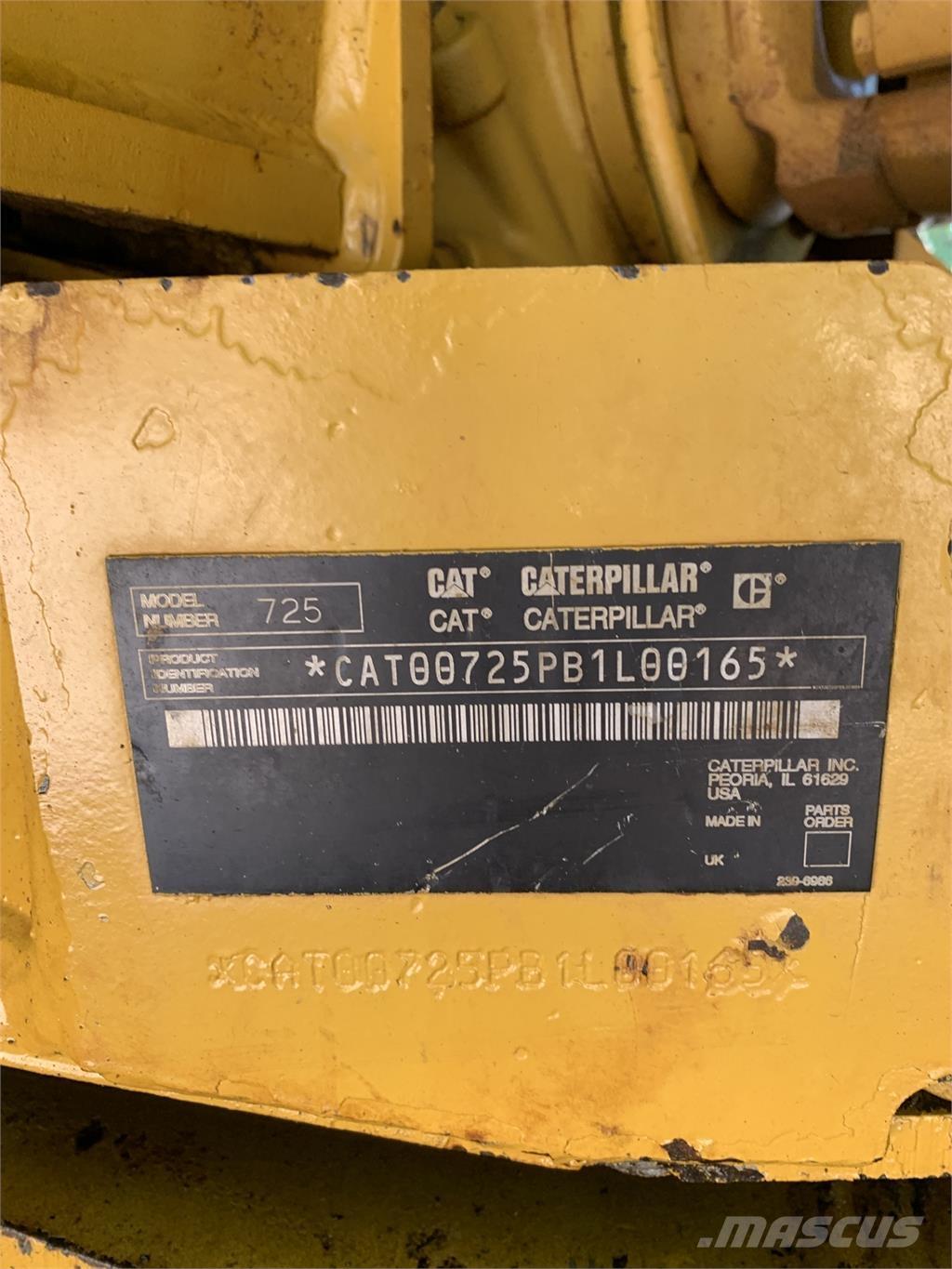 CAT 725 Építőipar - Egyebek