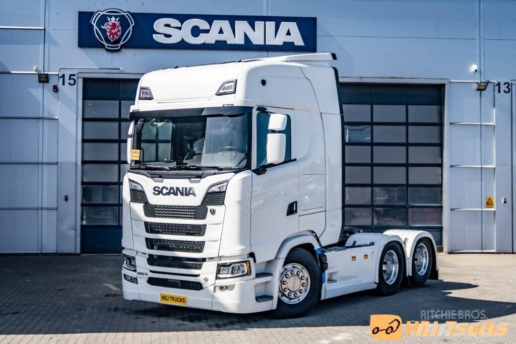 Scania S660 A6X2NB Nyergesvontatók