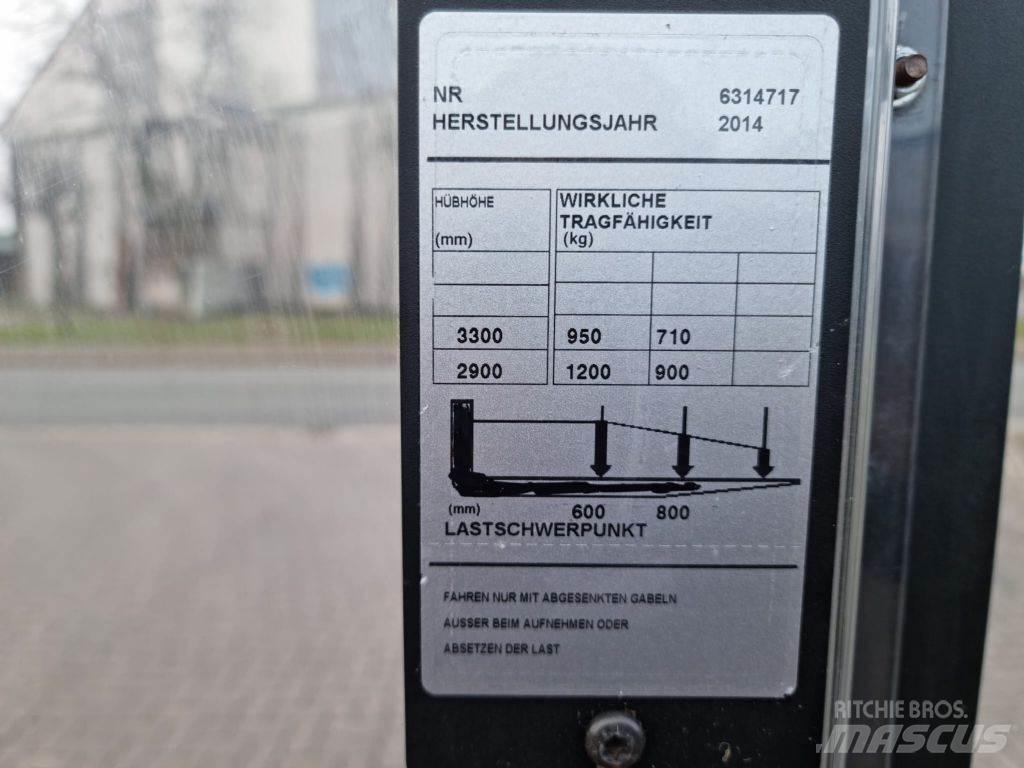 BT SWE120 Gyalogkíséretű targonca