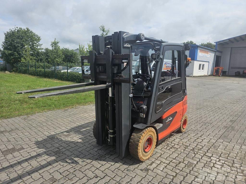 Linde E25-01 UVV Elektromos targoncák