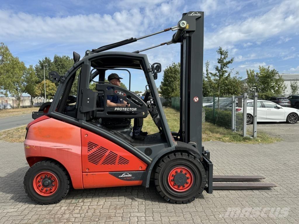 Linde H50T Gázüzemű targoncák