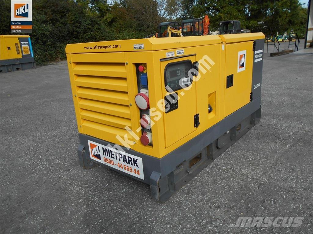 Atlas Copco QAS 40 KDS Egyéb Áramfejlesztők