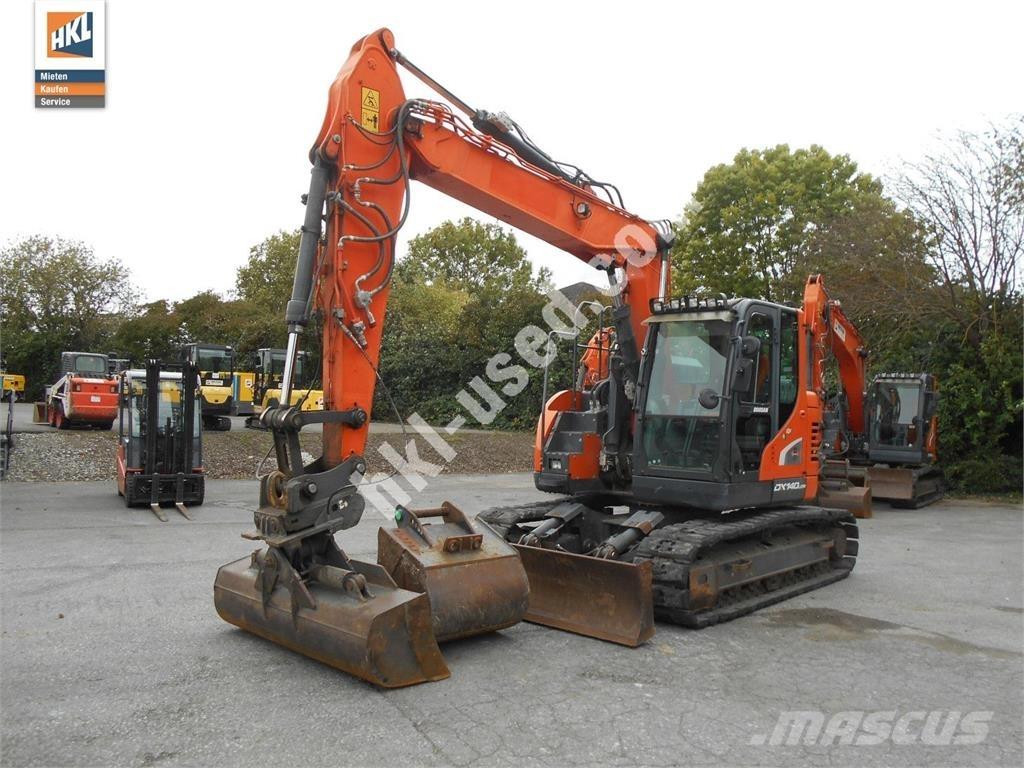 Doosan DX 140 LCR-5 Lánctalpas kotrók