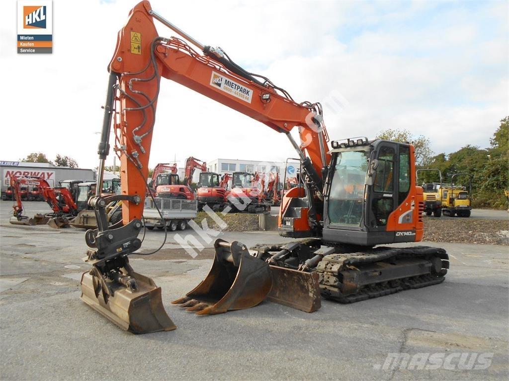 Doosan DX 140 LCR-5 Lánctalpas kotrók