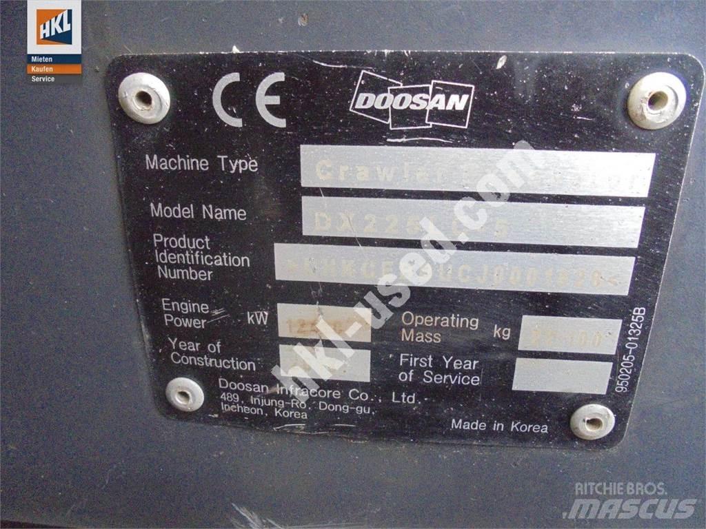 Doosan DX 225 LC-5 Lánctalpas kotrók