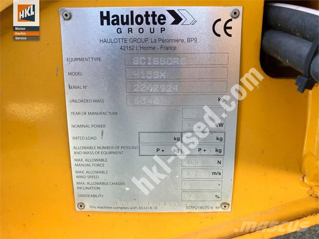 Haulotte H 15 SX Építőipar - Egyebek