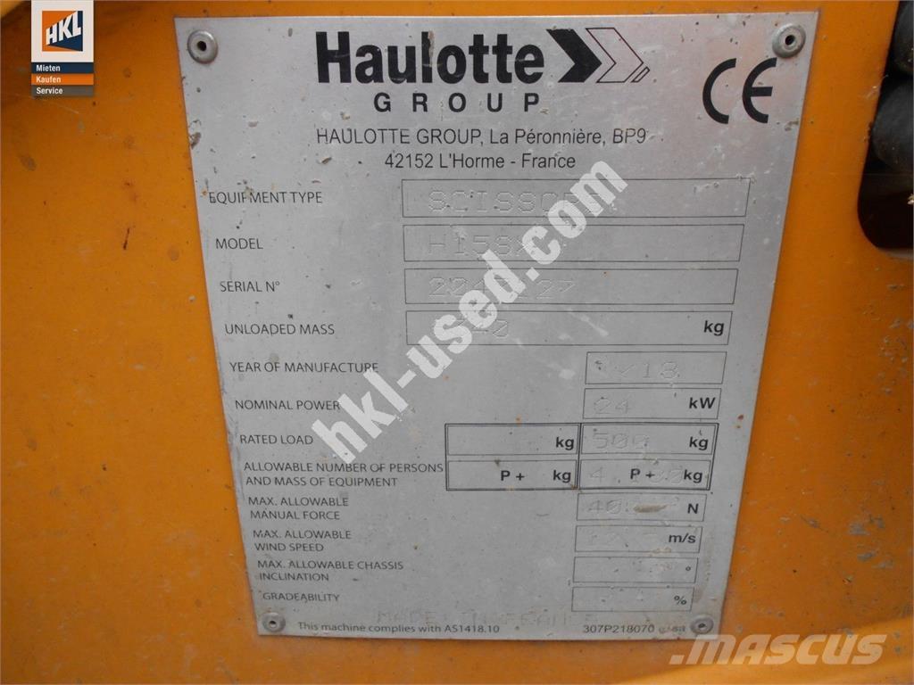 Haulotte H 15 SX Építőipar - Egyebek