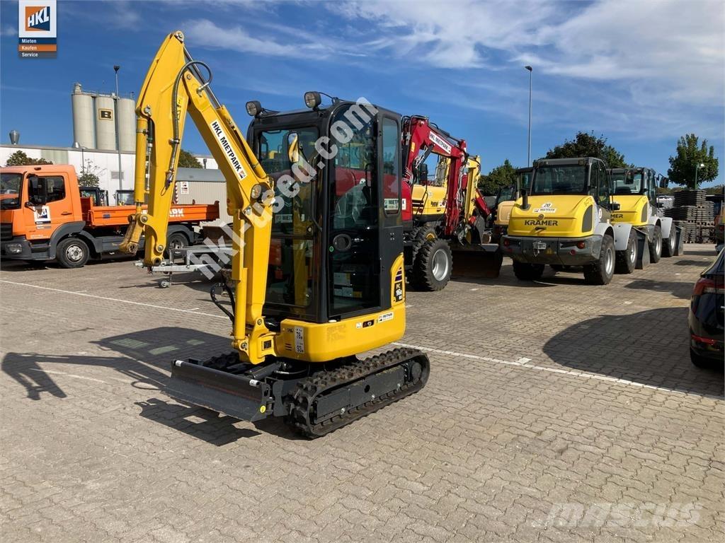 Komatsu PC 16 R-3HS Mini kotrók < 7t