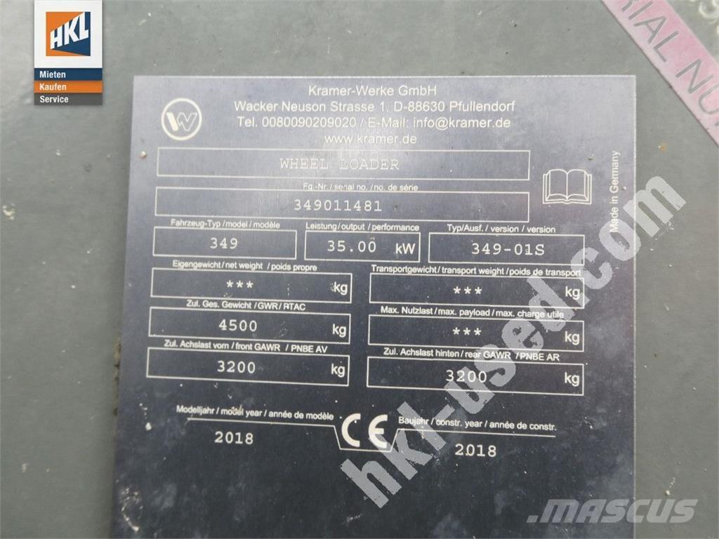 Kramer 5065 Gumikerekes homlokrakodók