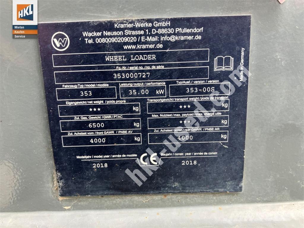 Kramer 5075 Gumikerekes homlokrakodók