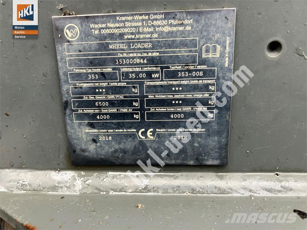 Kramer 5075 Gumikerekes homlokrakodók