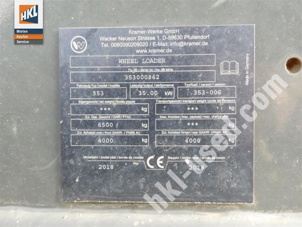 Kramer 5075 Gumikerekes homlokrakodók