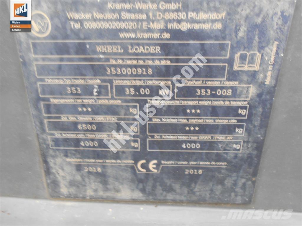 Kramer 5075 Gumikerekes homlokrakodók