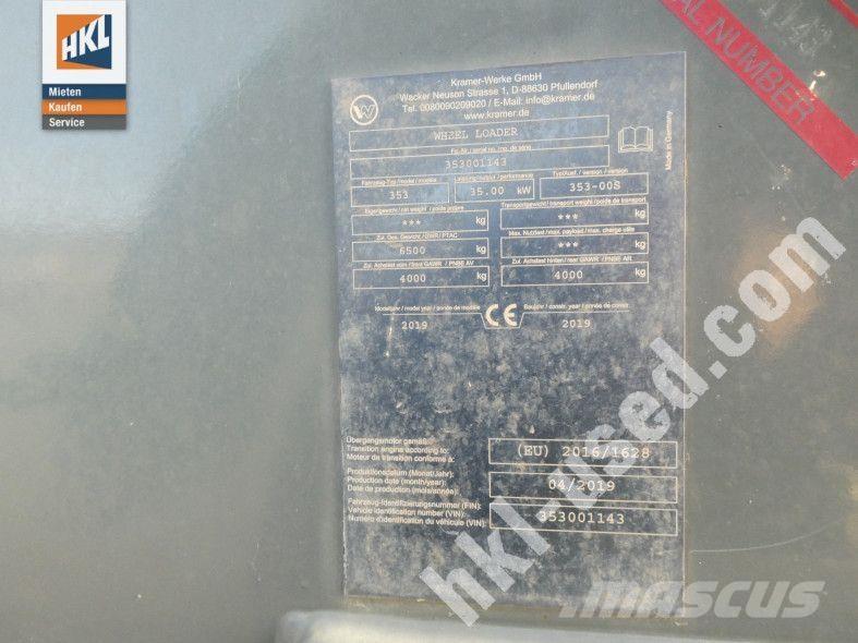 Kramer 5075 Gumikerekes homlokrakodók