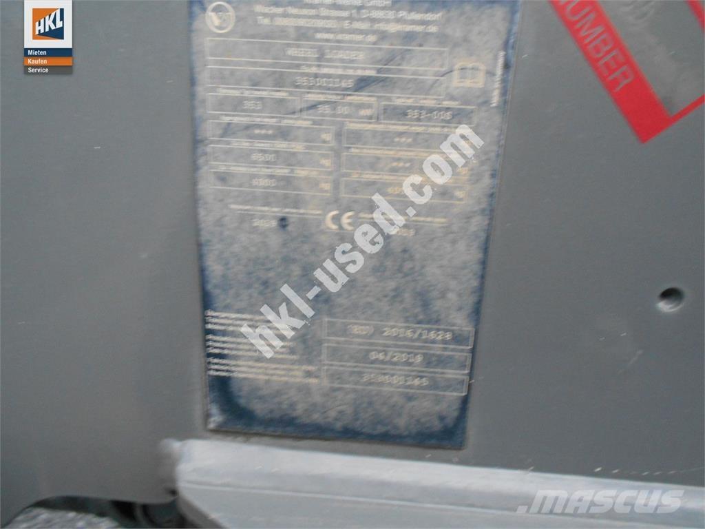 Kramer 5075 Gumikerekes homlokrakodók