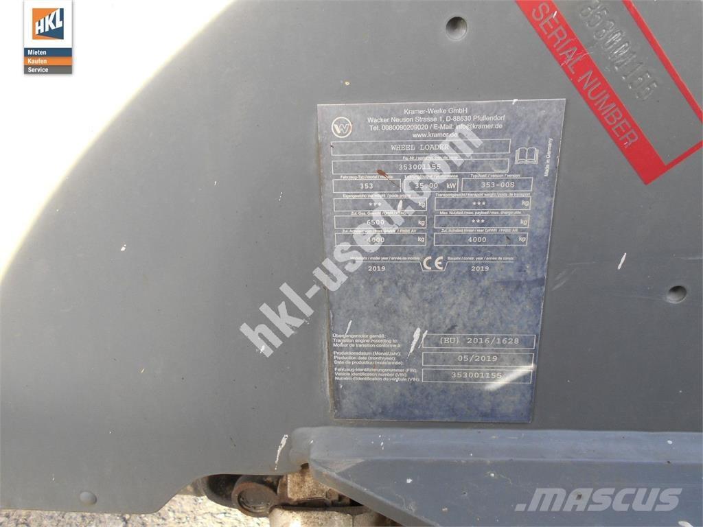 Kramer 5075 Gumikerekes homlokrakodók