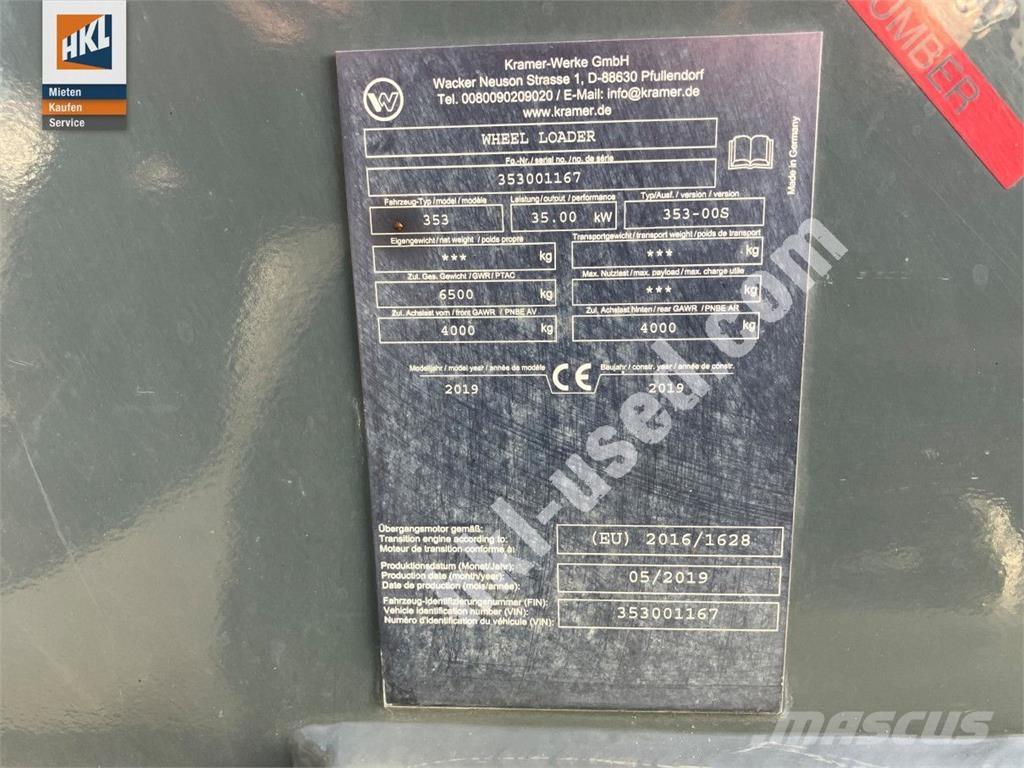 Kramer 5075 Gumikerekes homlokrakodók