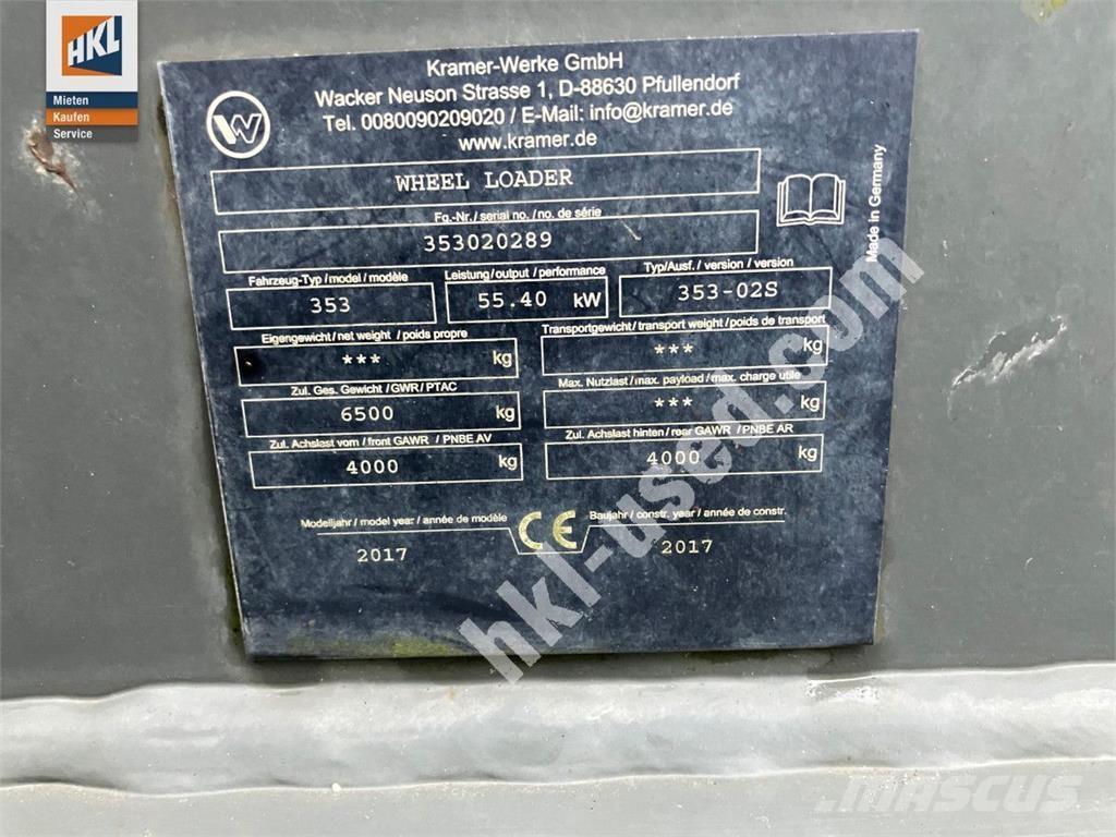 Kramer 5095 Gumikerekes homlokrakodók