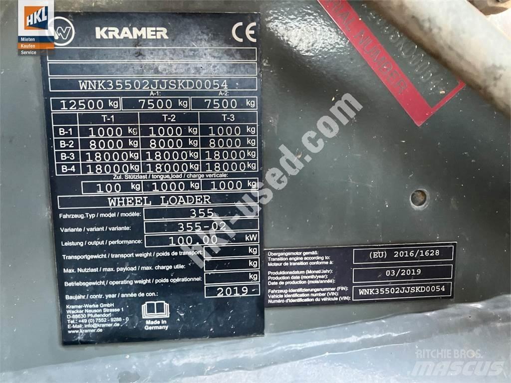 Kramer 8155 Gumikerekes homlokrakodók