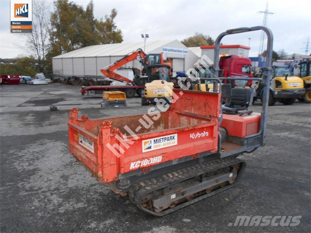Kubota KC 100 HD Mezei dömperek