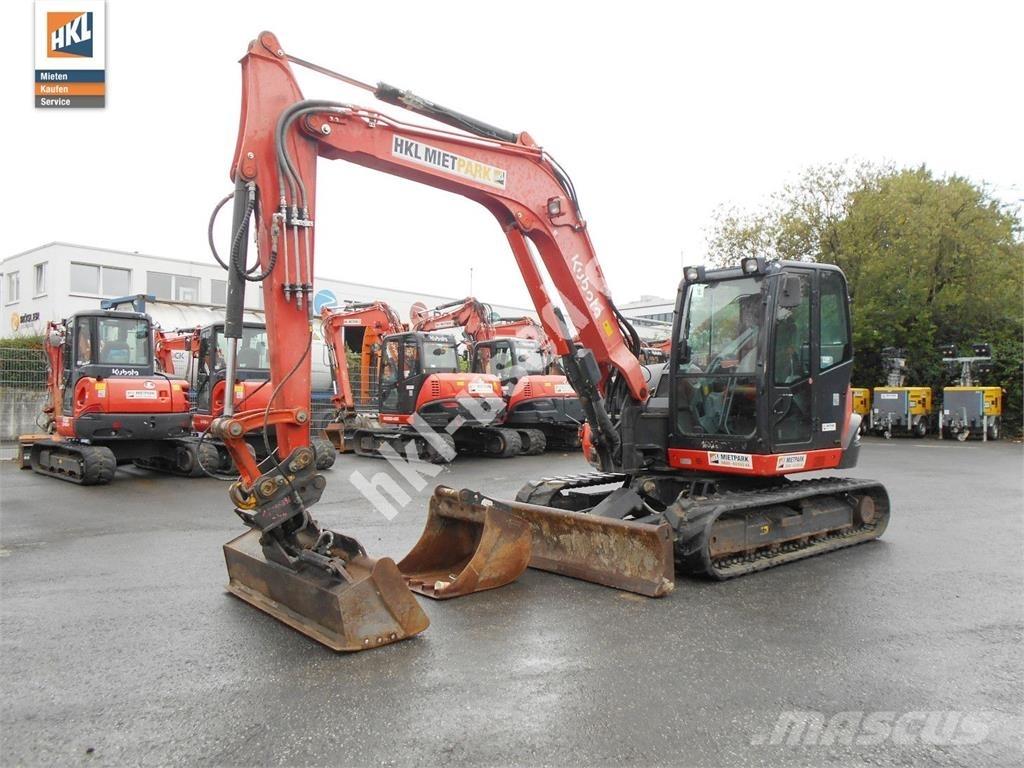 Kubota KX 080-4 Mini kotrók < 7t