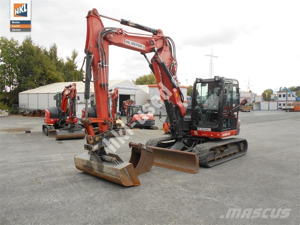 Kubota KX 080-4 Mini kotrók < 7t