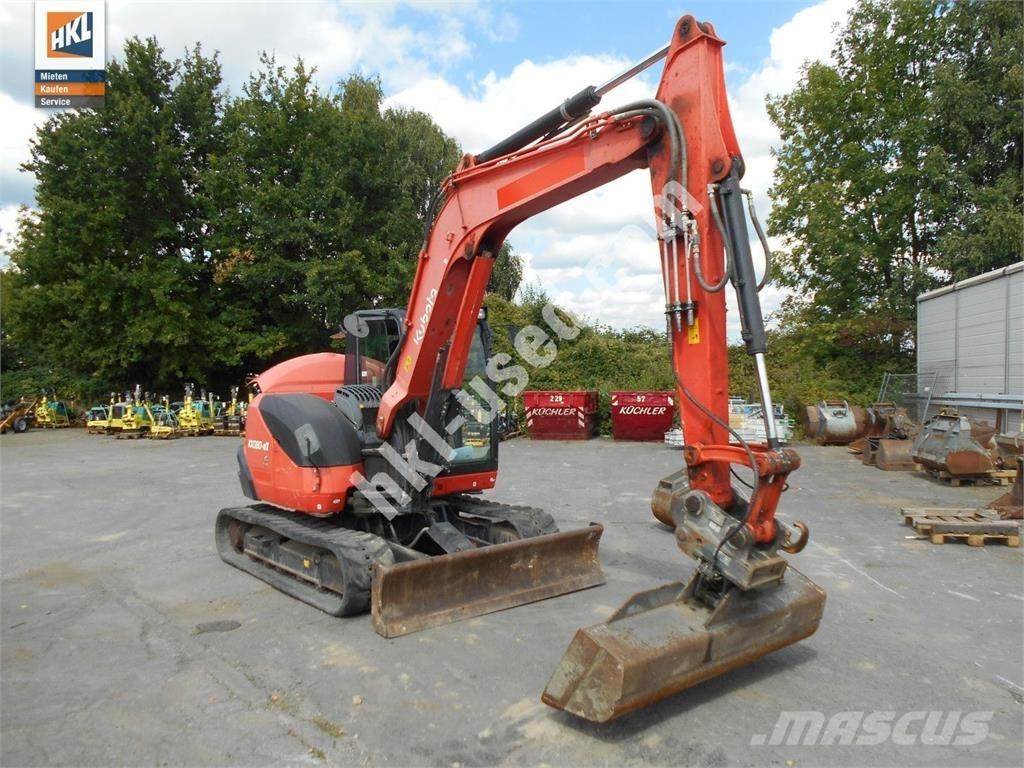 Kubota KX 080-4 Mini kotrók < 7t
