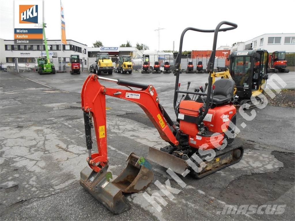 Kubota U 10-3 Mini kotrók < 7t