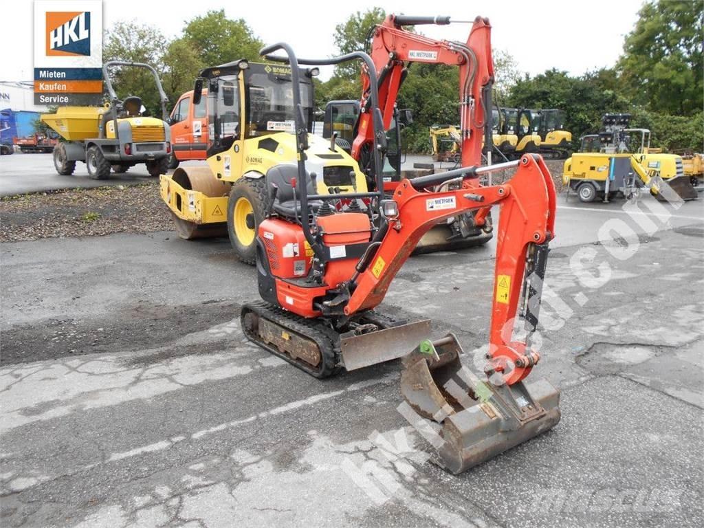 Kubota U 10-3 Mini kotrók < 7t