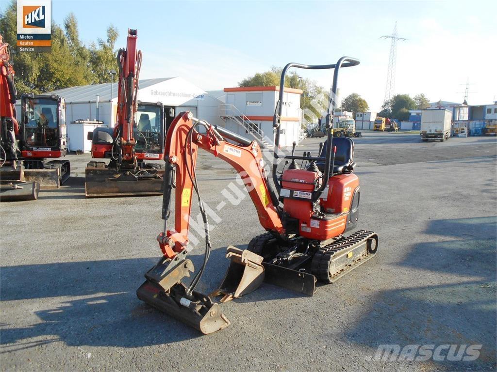 Kubota U 10-3 Mini kotrók < 7t