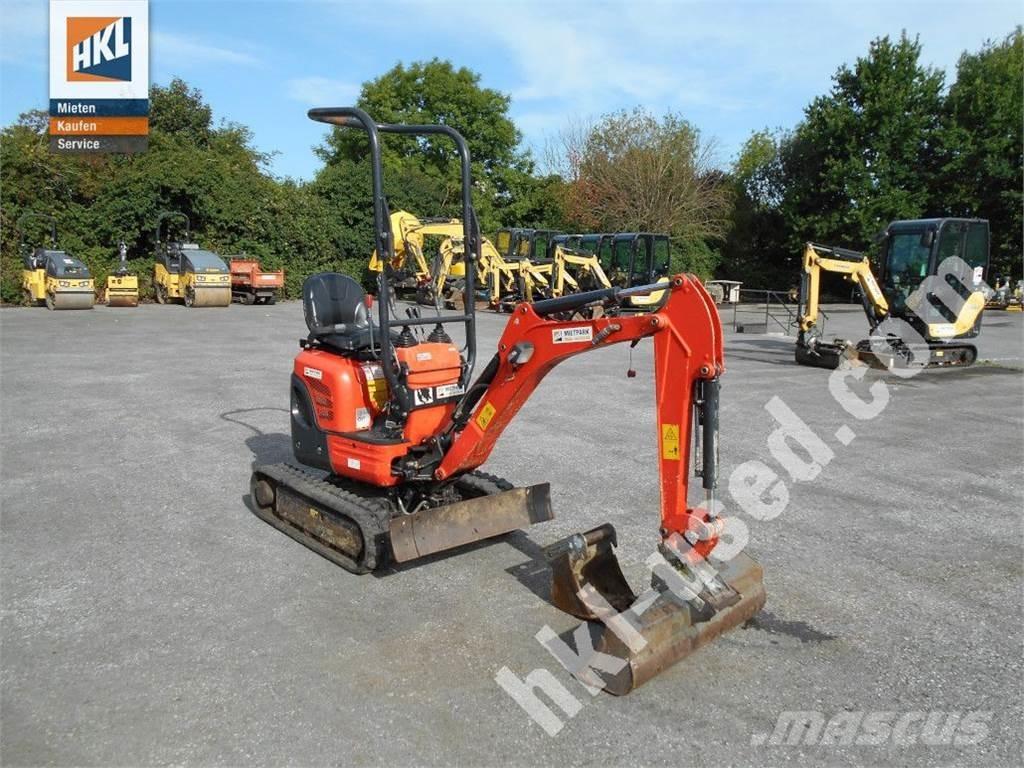 Kubota U 10-3 Mini kotrók < 7t