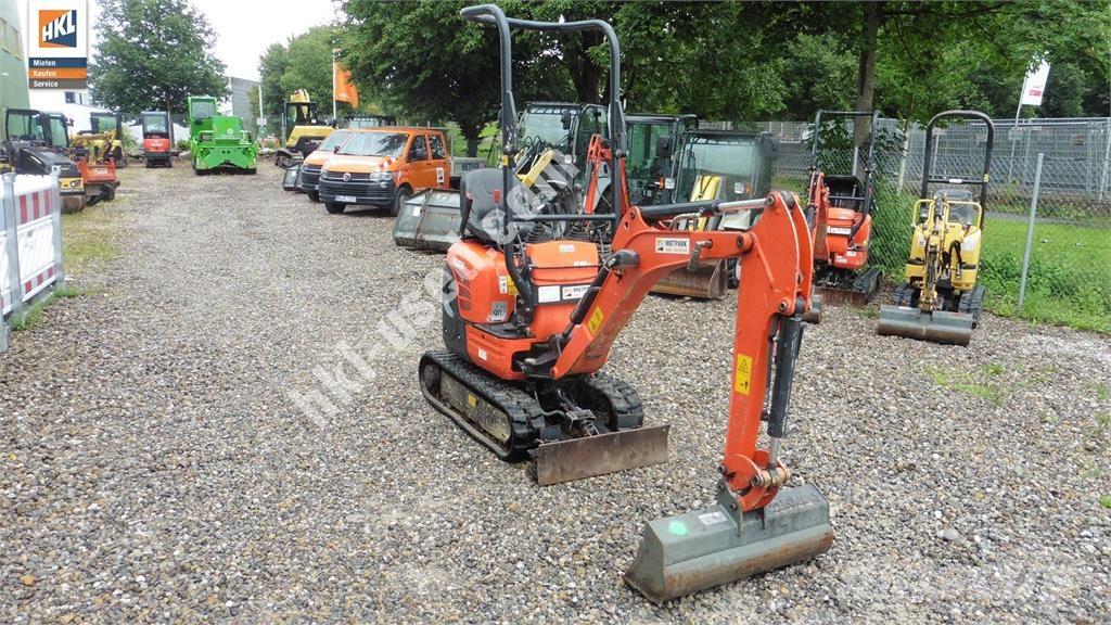 Kubota U 10-3 Mini kotrók < 7t