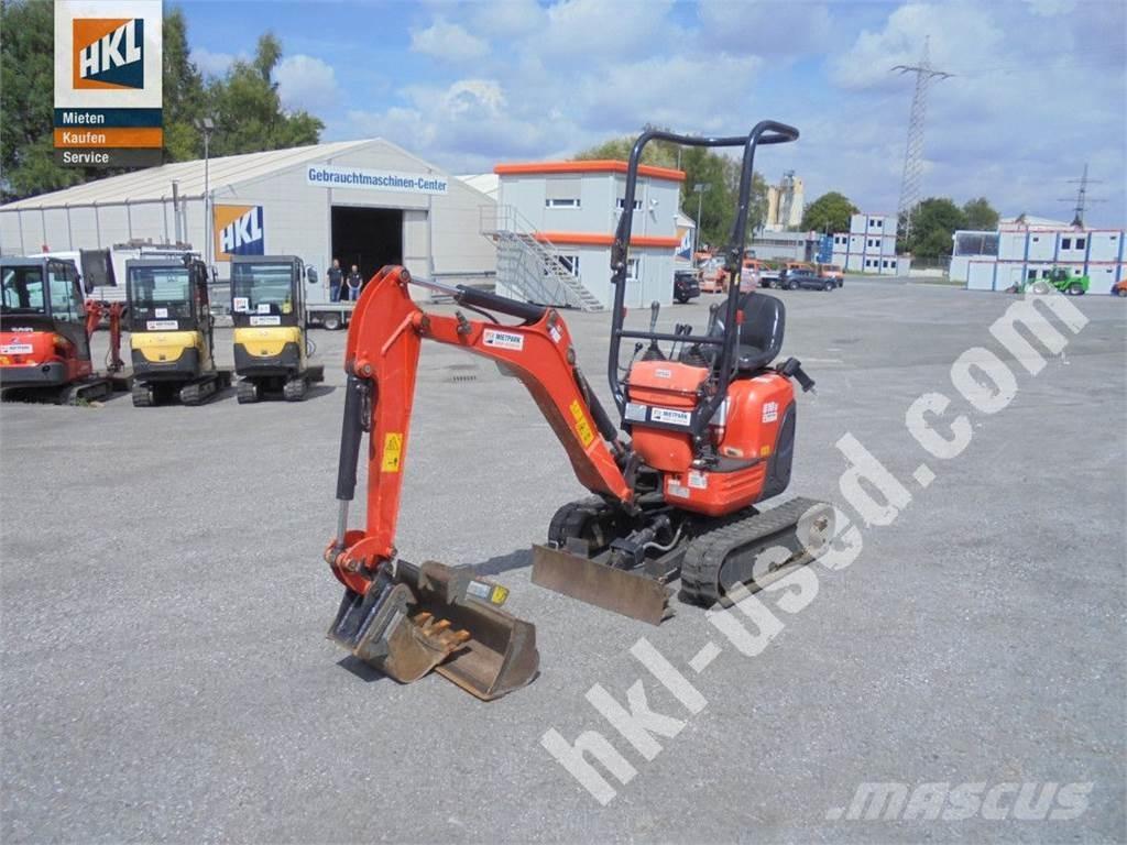 Kubota U 10-3 Mini kotrók < 7t