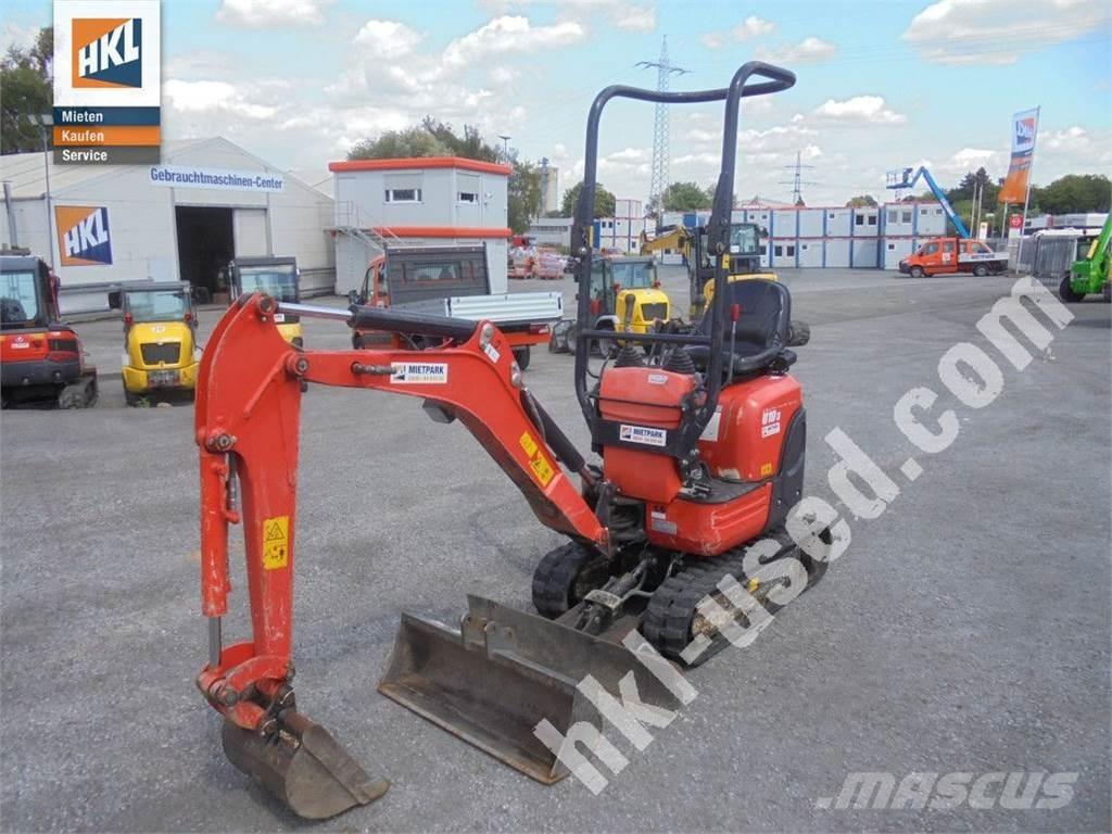 Kubota U 10-3 Mini kotrók < 7t