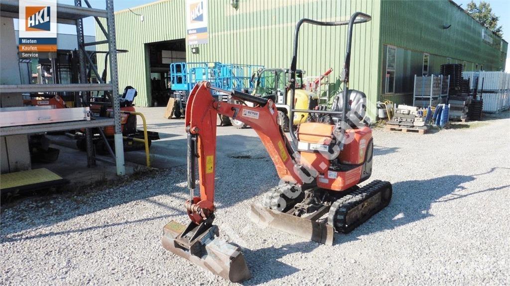 Kubota U 10-3 Mini kotrók < 7t