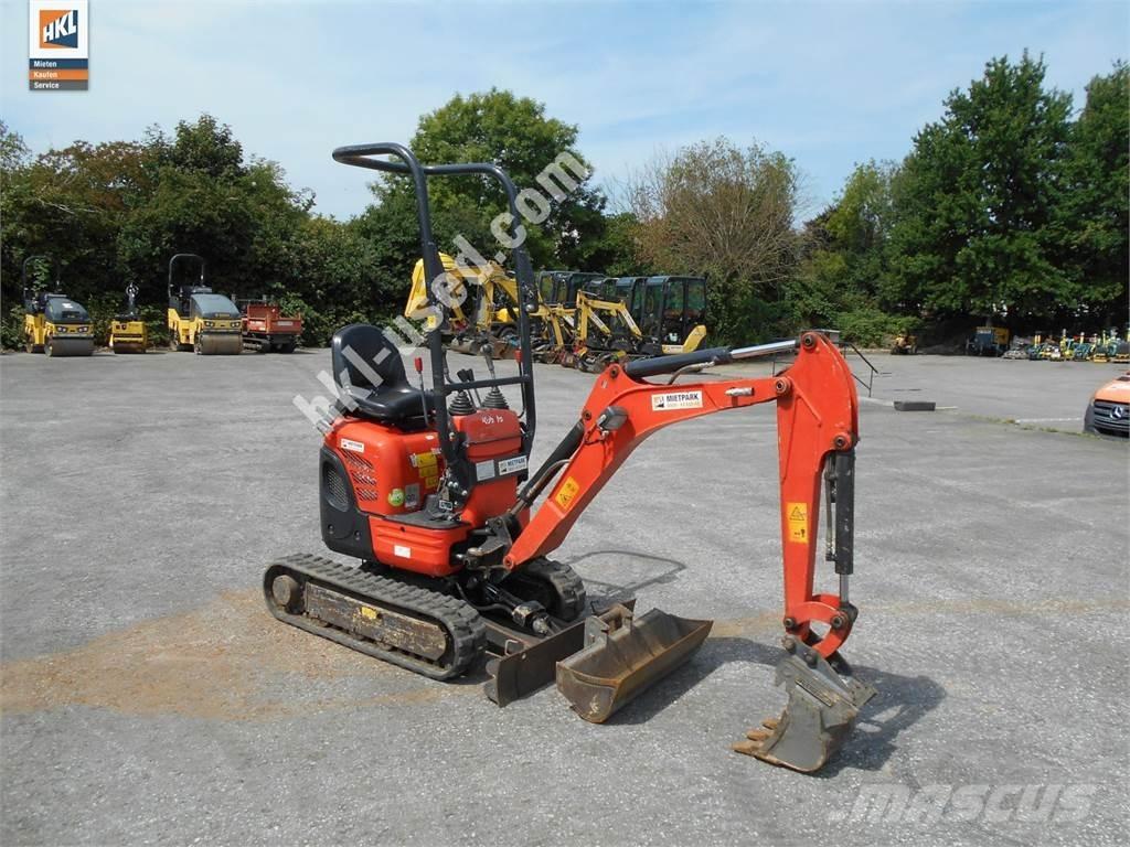 Kubota U 10-3 Mini kotrók < 7t